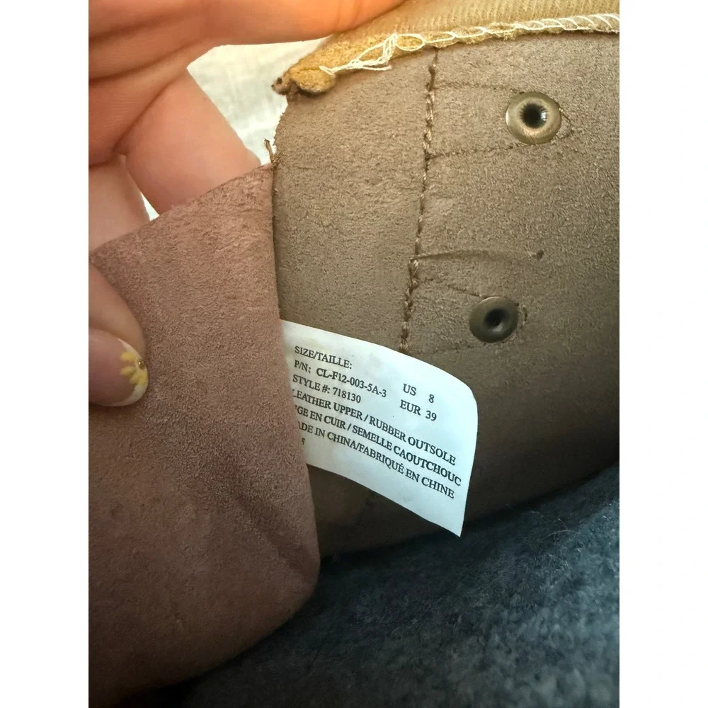 Kodiak Waterproof Winter Boots Womens 8 Brown Leather Faux Fur Duck Boot